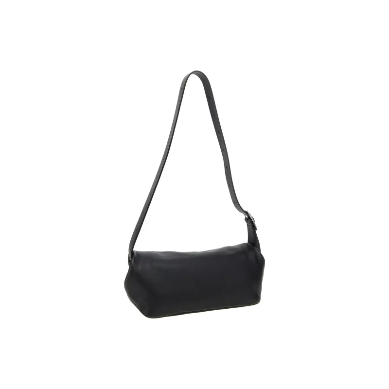 JIL SANDER Polyvinyl Chloride Shoulder Bag Trumpets Women's Black-1