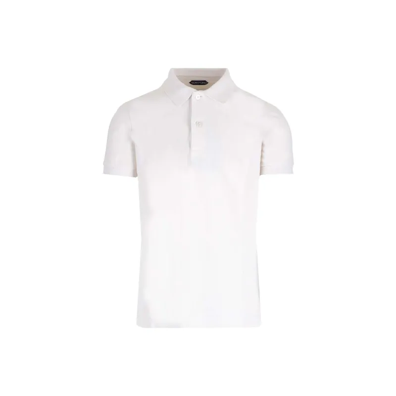 TOM FORD Polo Shirts Men White-0