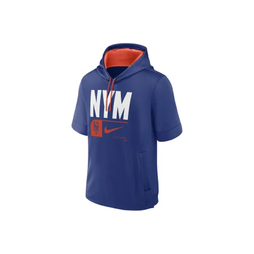 Nike New York Mets Tri Code Lockup Sweatshirt Men's Blue