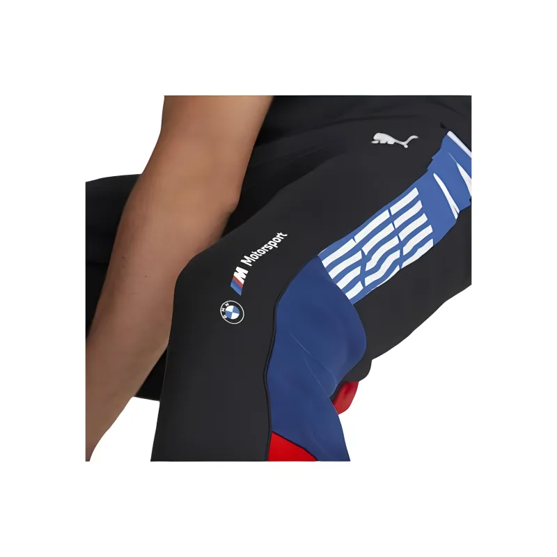PUMA BMW Knitted Sports Pants Men's Black-5