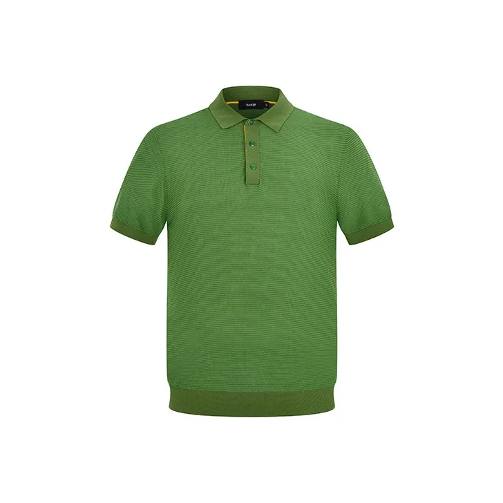 RARE Polo Shirt Short Sleeved T Shirts Men's Green-0