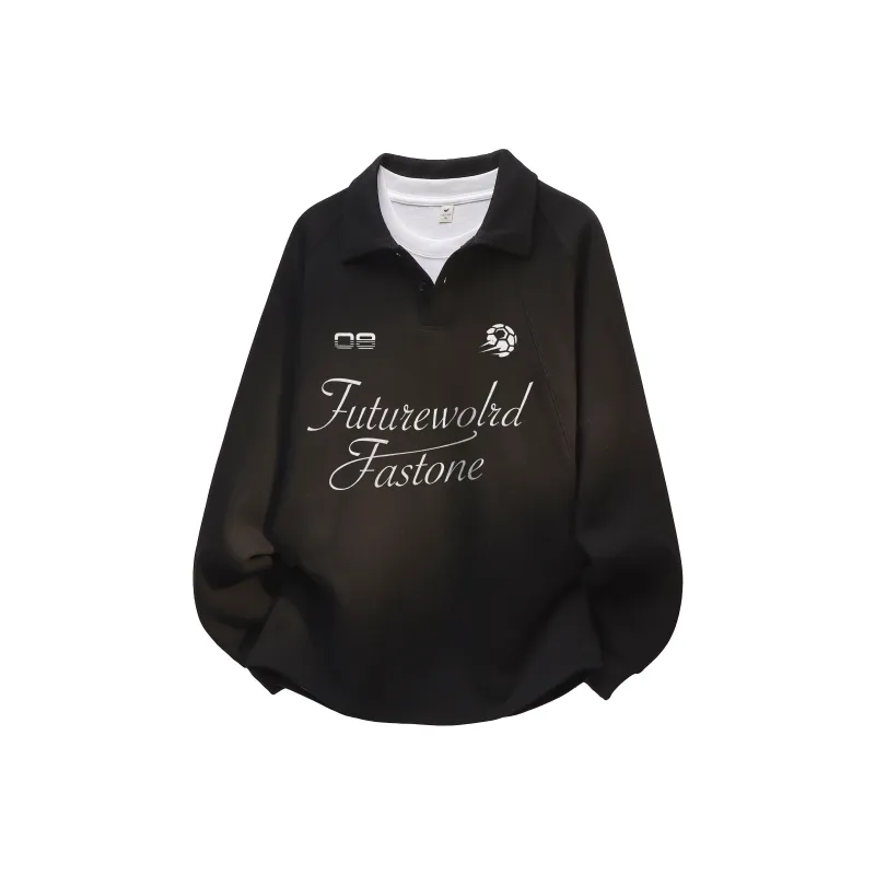 FASTFISH Polo Shirt Unisex Black-0