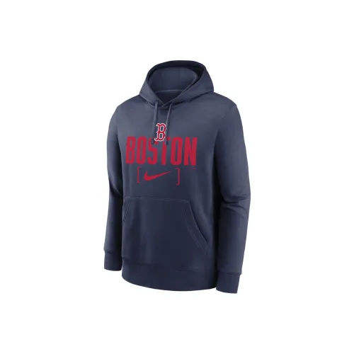 Nike Boston Red Sox Club Slack Sweatshirt Men's Marine Blue