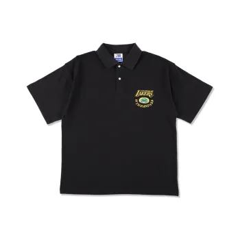 Nba X WIND AND SEA NBA X PARAPPA THE RAPPER Collaboration Polo Shirts Unisex Black