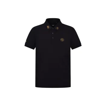 RARE Polo Shirts Men Black