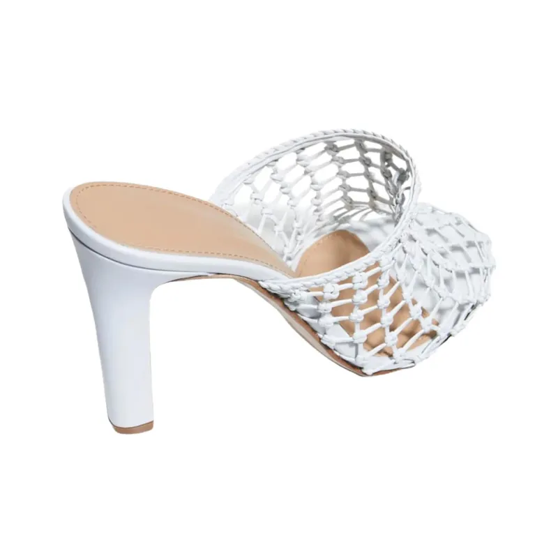 FERRAGAMO Slip Resistant Closed Toe Slippers Women's White-3