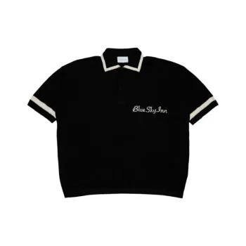 Blue Sky Inn Logo jacquard Polo Top