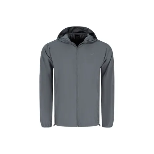 Asics Jackets Men Dark Gray