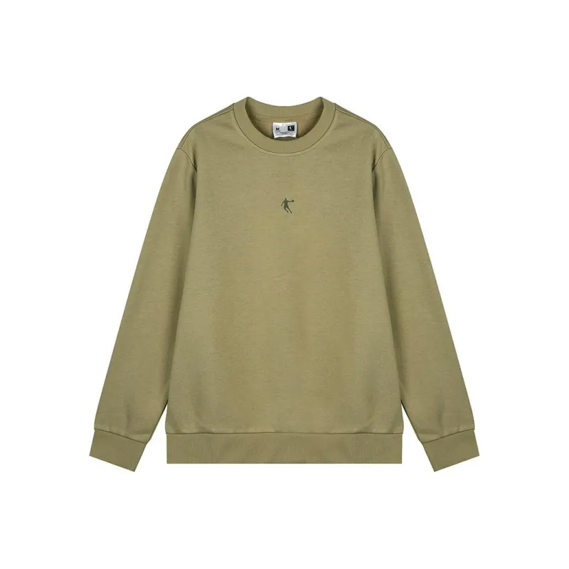 QIAODAN Sweatshirt Men's Grass Gray Green-0