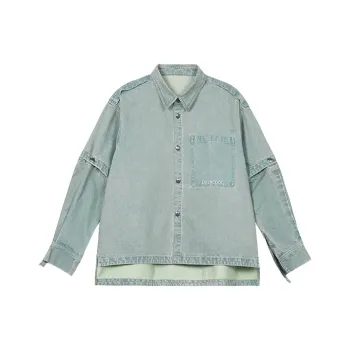 OVERCOOL Shirts Men Gray Blue
