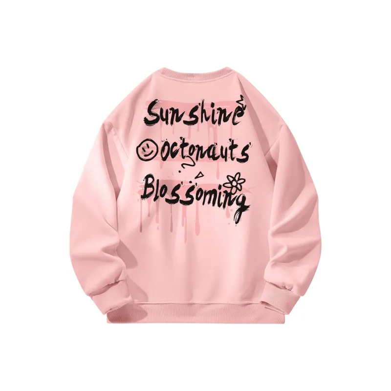 Small Columns Under The Sea Sweatshirt Unisex-4
