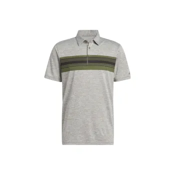 Adidas Polo Shirts Men Strata Olive Green