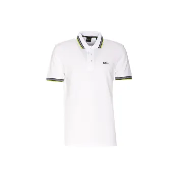 HUGO BOSS Polo Shirts Men White