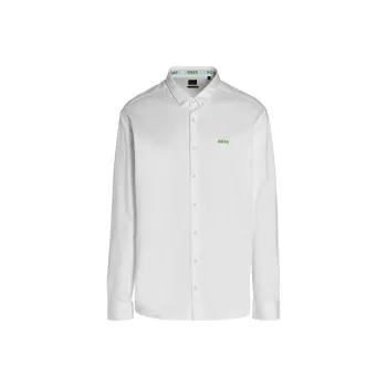 HUGO BOSS Long Sleeved Shirt Men's White