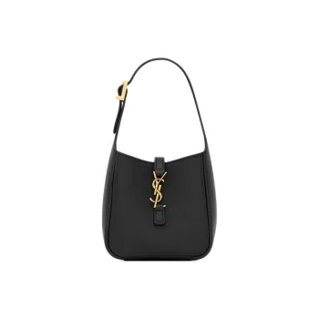 SAINT LAURENT LE5A7 Cow Leather Handbag, Shoulder Bag Women's Black