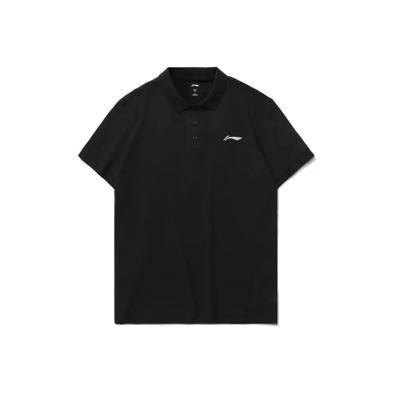 LINING Polo Shirts Men Black-0