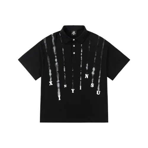 XINYINSU SS25 Polo Shirt Unisex Black