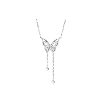 PUTUOSHANWENCHUANG S925 Silver Necklaces Women's