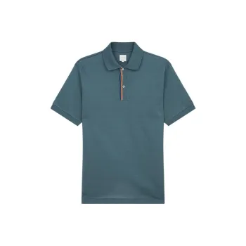 Paul Smith Polo Shirts Men Ink Blue