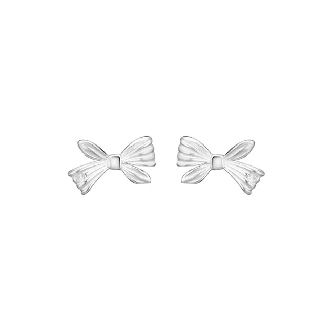 NVBBK 999 Fine Silver Stud Earrings Women's-0