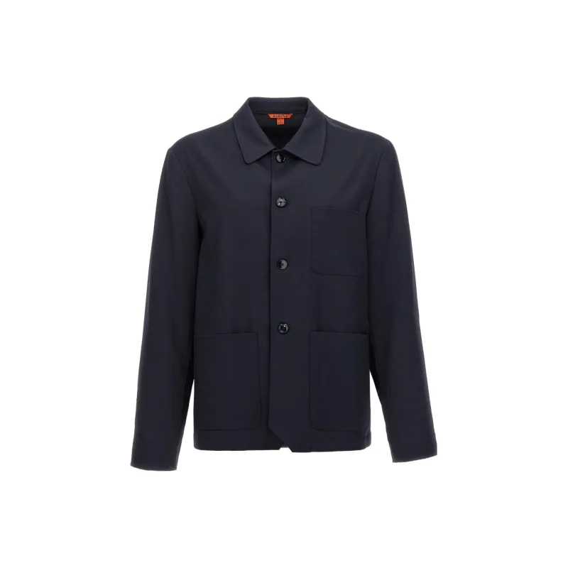Barena Visal Buttoned Overshirt-0