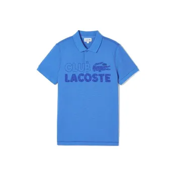 LACOSTE Polo Shirts Men Blue