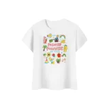Women's Cropped White
