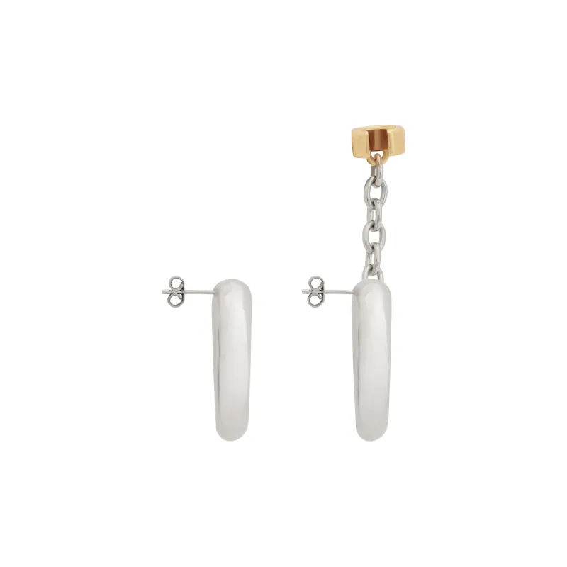 Paco Rabanne Xl Link Earrings-2