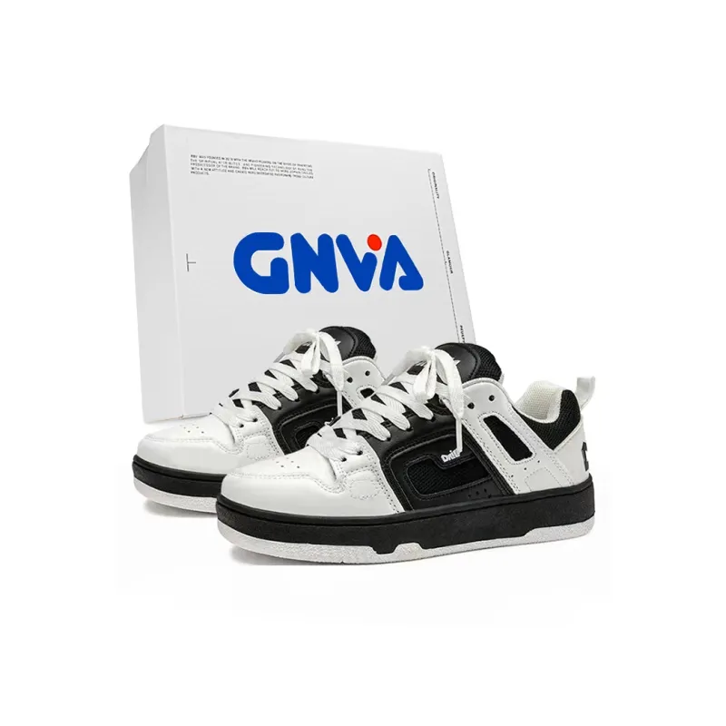 GNVA Abrasion Resistant Low Top Skateboard Shoes Unisex Box Included-5