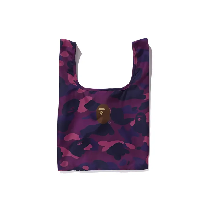 A BATHING APE Bape Polyester Shopping Bag Handbag Medium Size Women's Multicolor-3