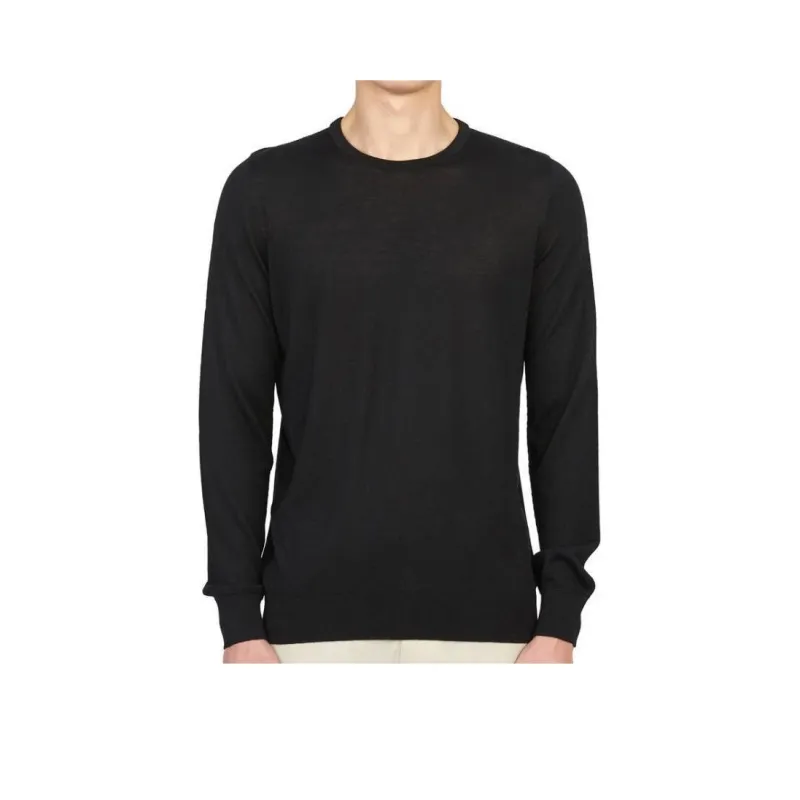 JOHNSTONS OF ELGIN Sweatshirt Men's Black-0