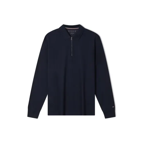 Tommy Hilfiger Polo Shirts Men Navy Blue