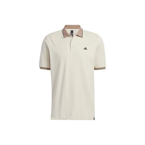 Adidas Polo Shirt Men's Apricot