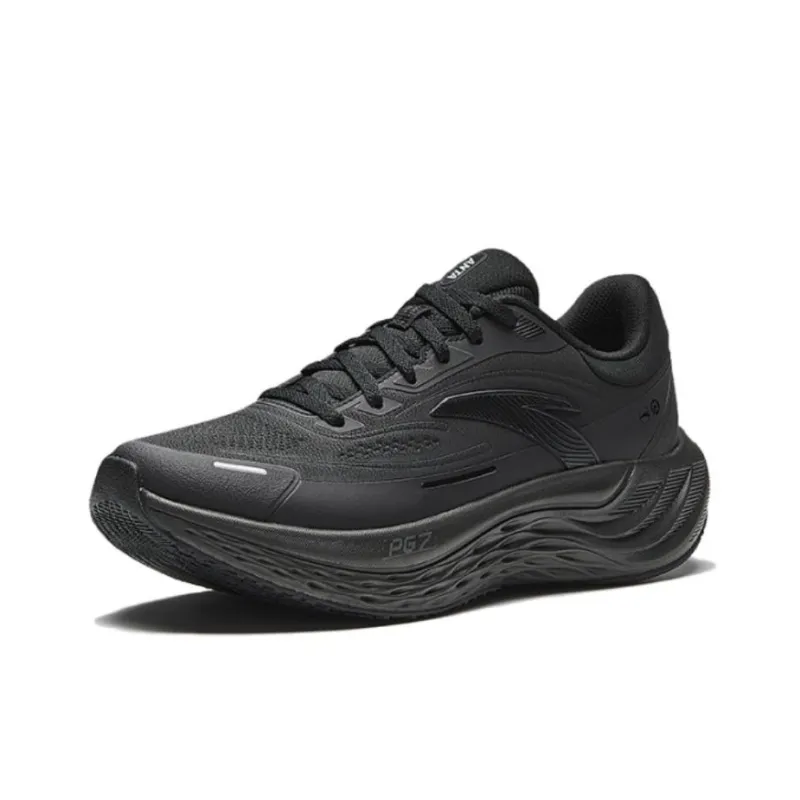 Anta Travel Step PG7 Rebound Low Top City Commute Running Shoes Men's Basic Black-1