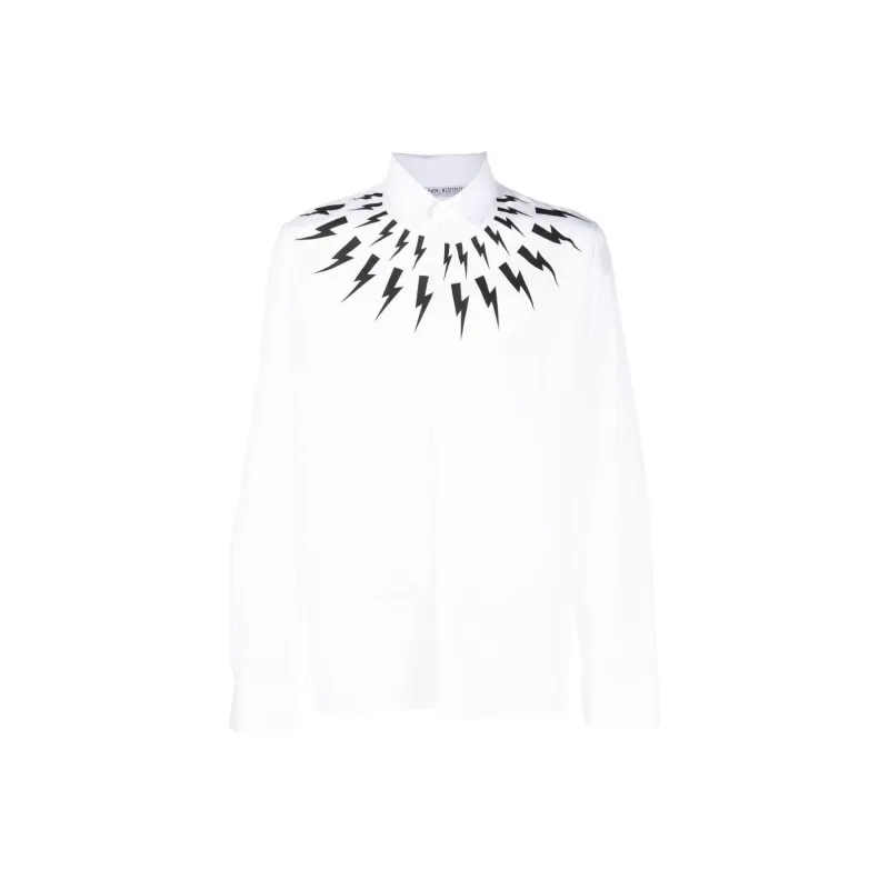 Neil Barrett Shirts Men White-0