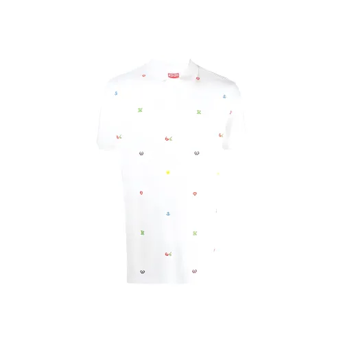 KENZO Pixels Slim Fit Polo Shirt