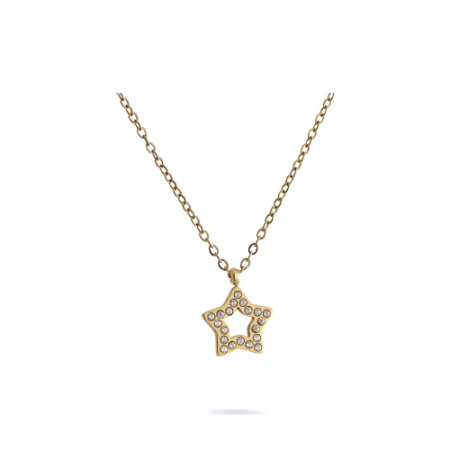 ANARTXY Surgical Steel Necklaces Women's Gold