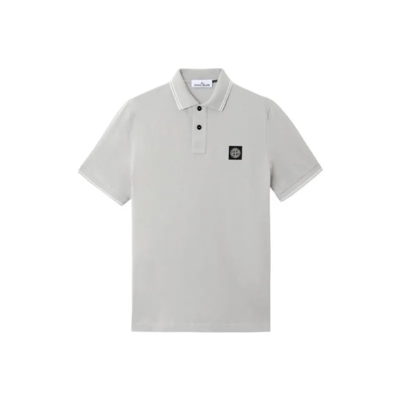 STONE ISLAND Compass patch Polo Shirt-0