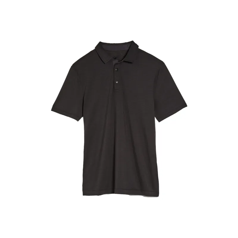 Lululemon Evolution Polo Shirts Men Black-0