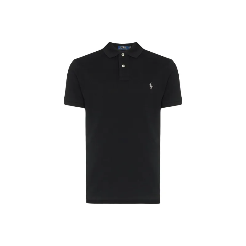 Polo Ralph Lauren Polo Shirts Men Black-0