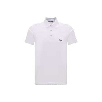 EMPORIO ARMANI SS23 Polo Shirt Men's White
