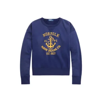 Polo Ralph Lauren SS24 Sweatshirt Men's Deep Cobalt Blue