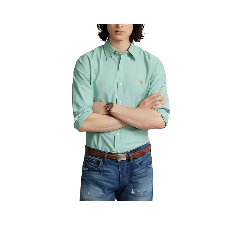 Polo Ralph Lauren FW24 Shirt Men's Preppy Green-0
