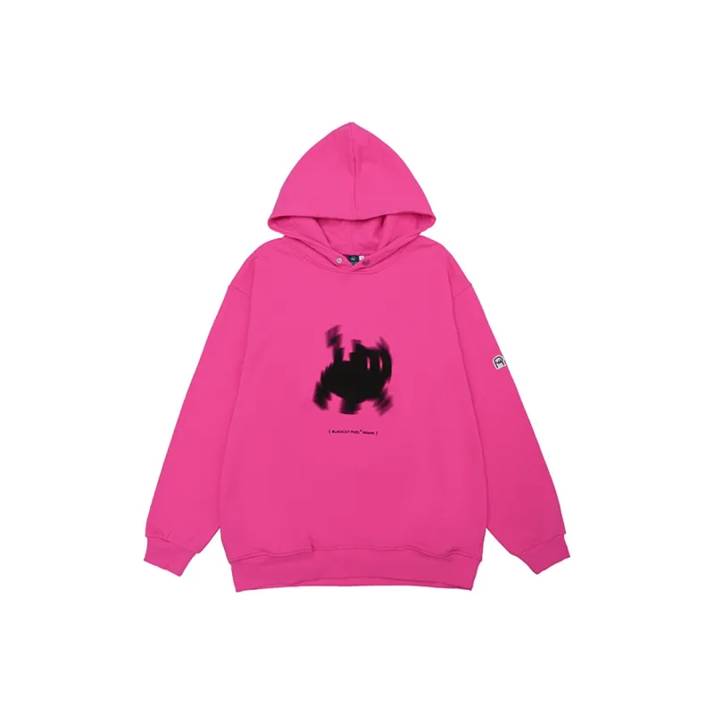 Black Cat Pixel Sweatshirt Unisex-2