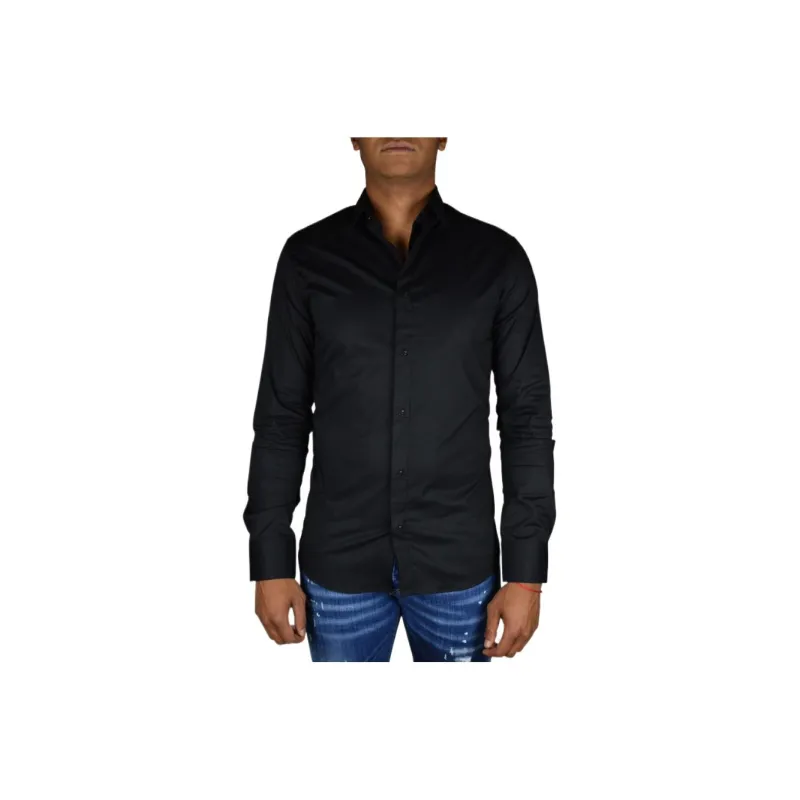 PHILIPP PLEIN Shirts Men Black-0
