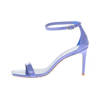 Stuart Weitzman/SW Nunaked Strap Sandals 9cm Women's Purple