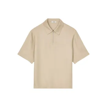 Sandro Zip up Polo Shirt