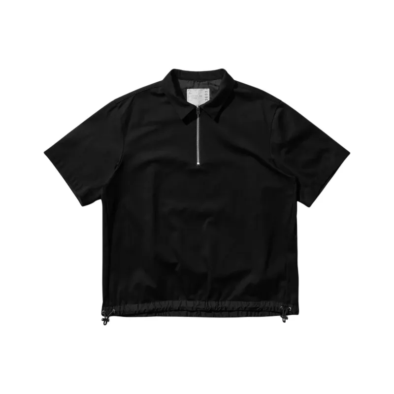 Sacai Jersey Polo Shirt-0