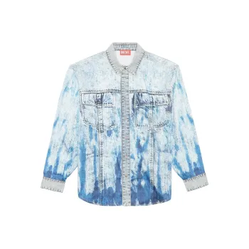 DIESEL SS23 Japan Limited Capsule Collection Shirts Unisex Blue