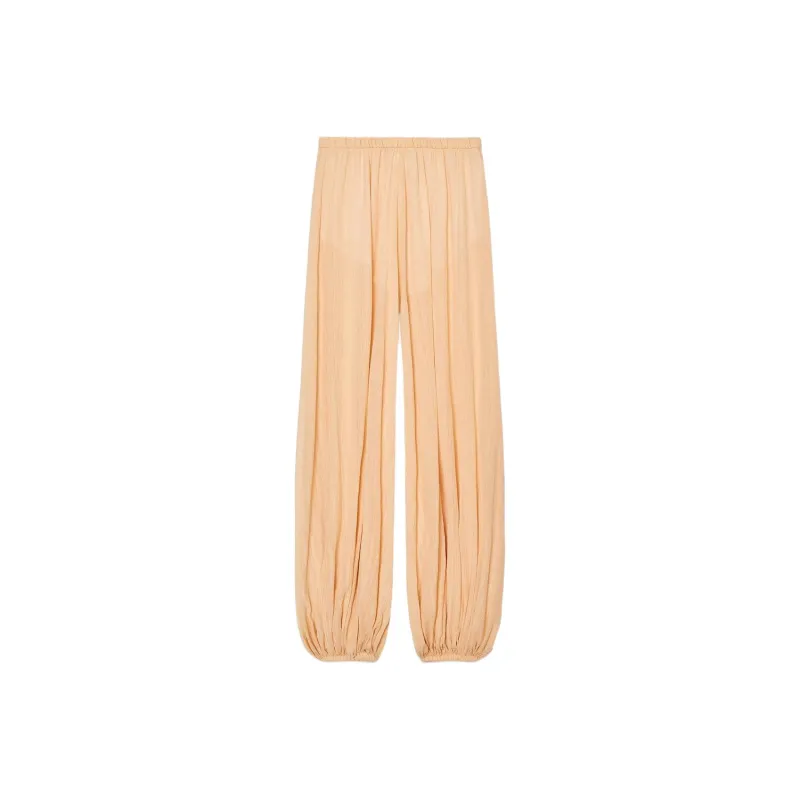 ZARA ZW Series Casual Pants Women's Peach-1